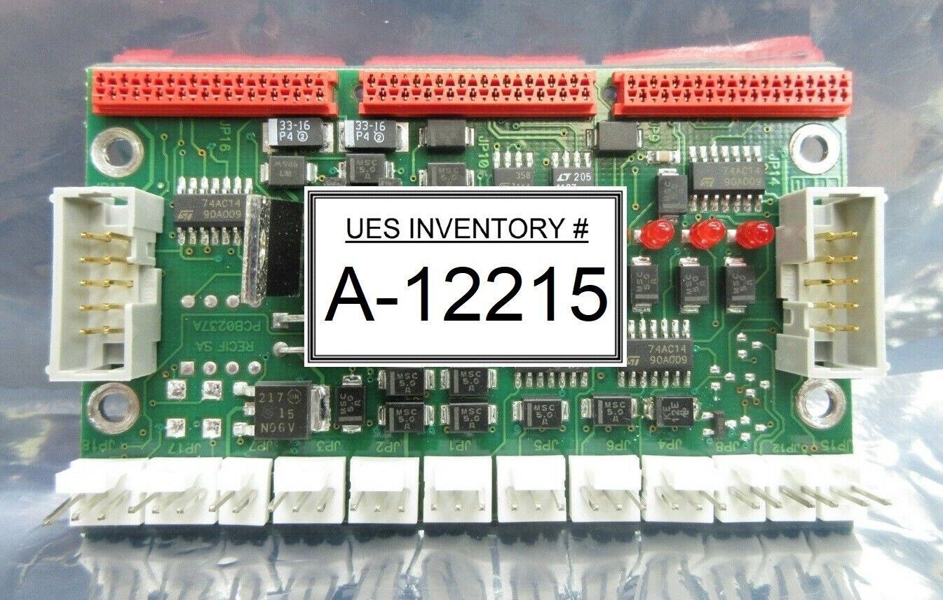 RECIF Technologies STDAH0237A Pneumatic Output Board PCB Nikon NSR System Used