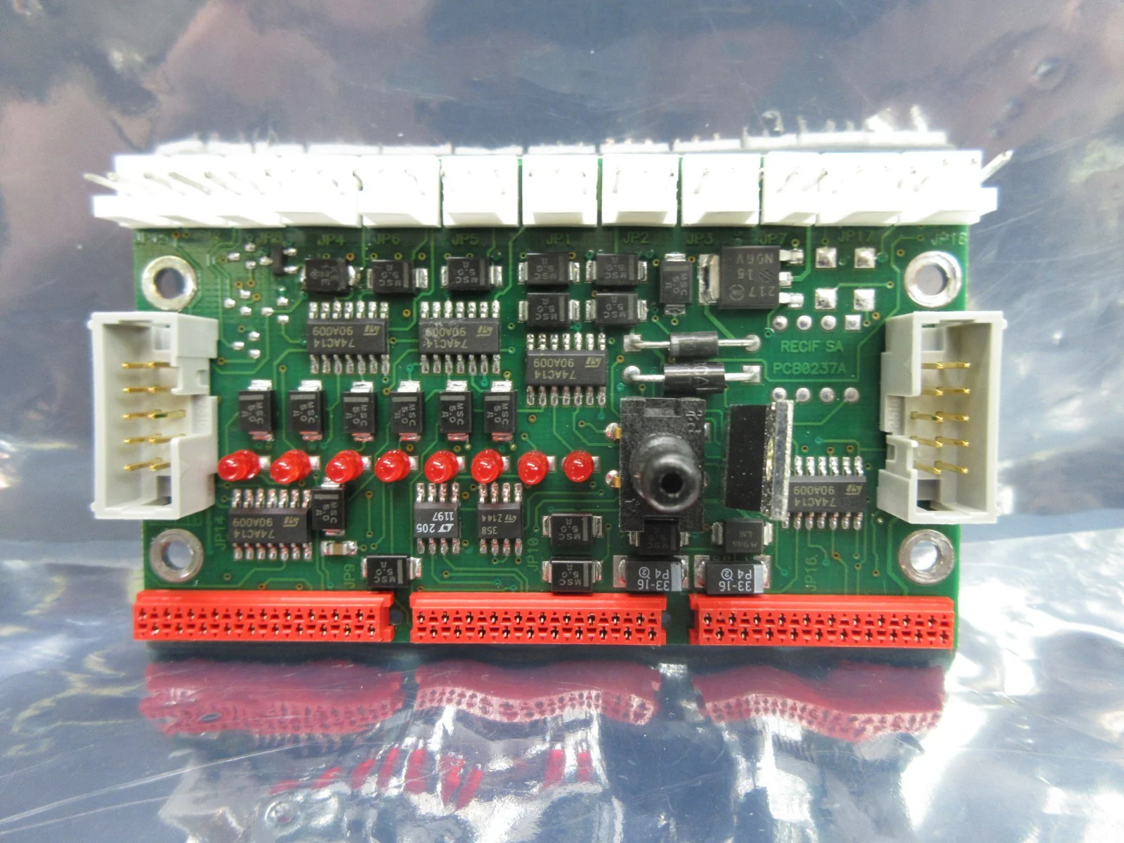 RECIF Technologies STDAH0237A Pneumatic Output Board PCB Nikon NSR System Used - Image 2