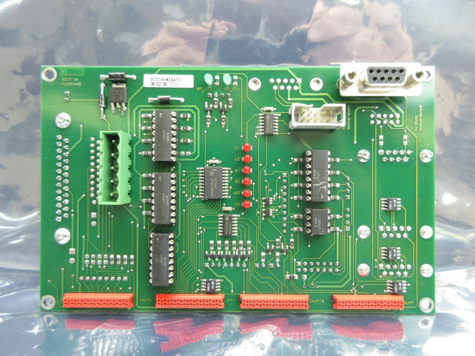 RECIF Technologies STDAH0347C Interface Board PCB PCB0347B Nikon NSR Working - Image 4