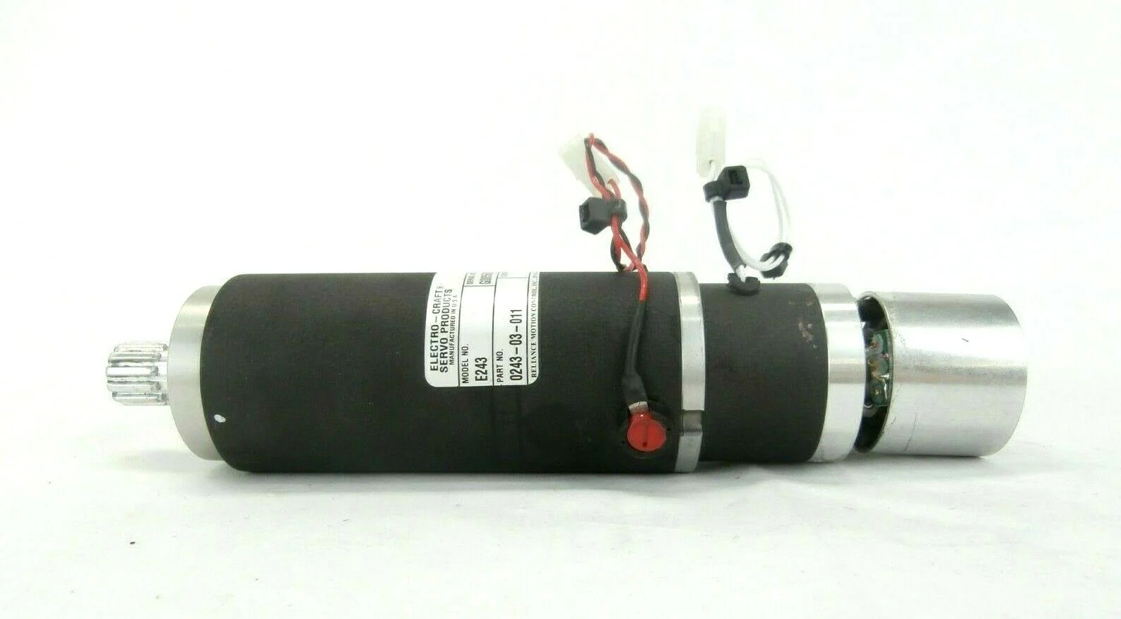 Electro-Craf 0243-03-011 Servo Motor E243 Reliance Motion Control Working - Image 3