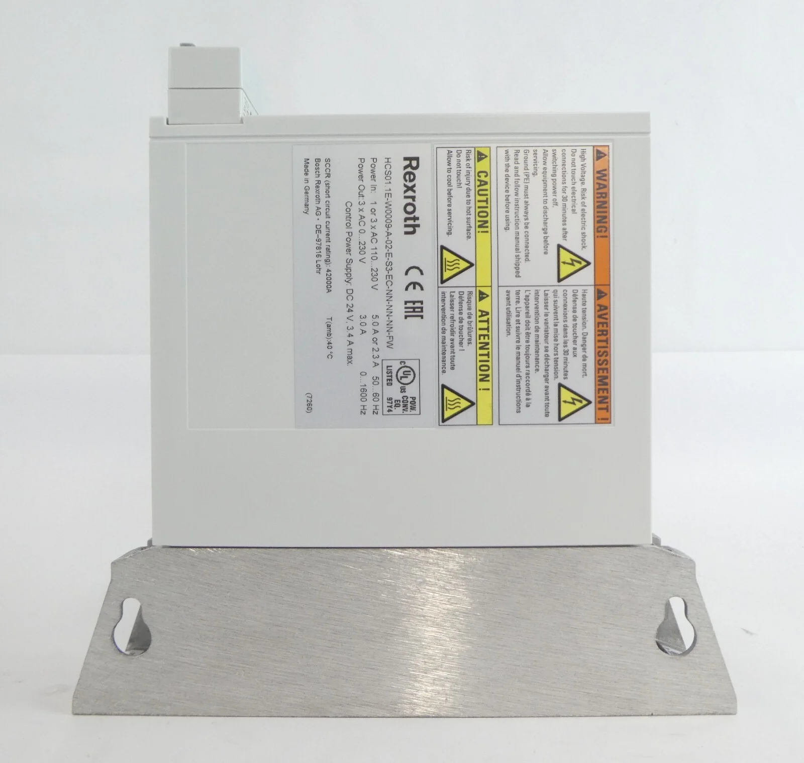 Rexroth HCS01.1E-W0009-A-02-E-S3-EC-NN-NN-NN-FW IndraDrive Controller Working - Image 6