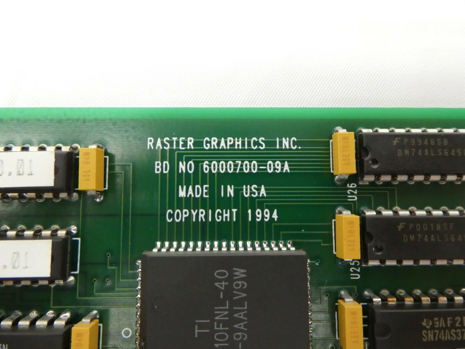 RGI Raster Graphics 51401 Processor PCB Card RG-700 6000700-09A Bio-Rad Q7 Spare - Image 10