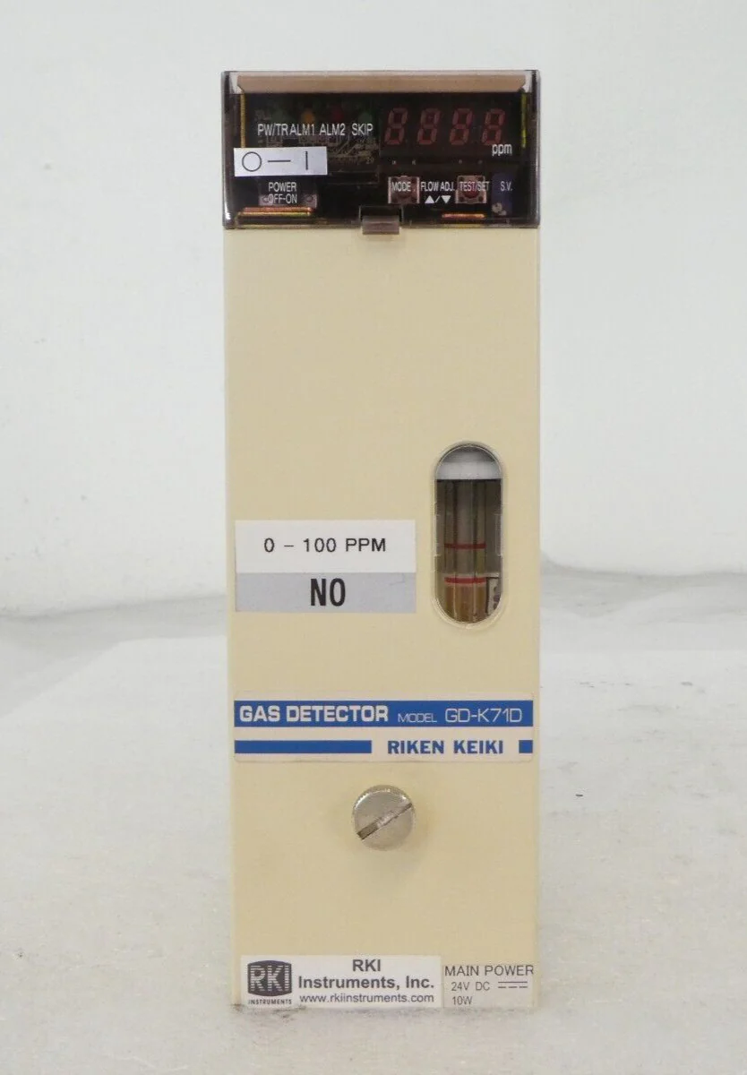 RKI Instruments GD Series Gas Detector Set of 3 GD-K71D GD-V77D Working Surplus - Image 2