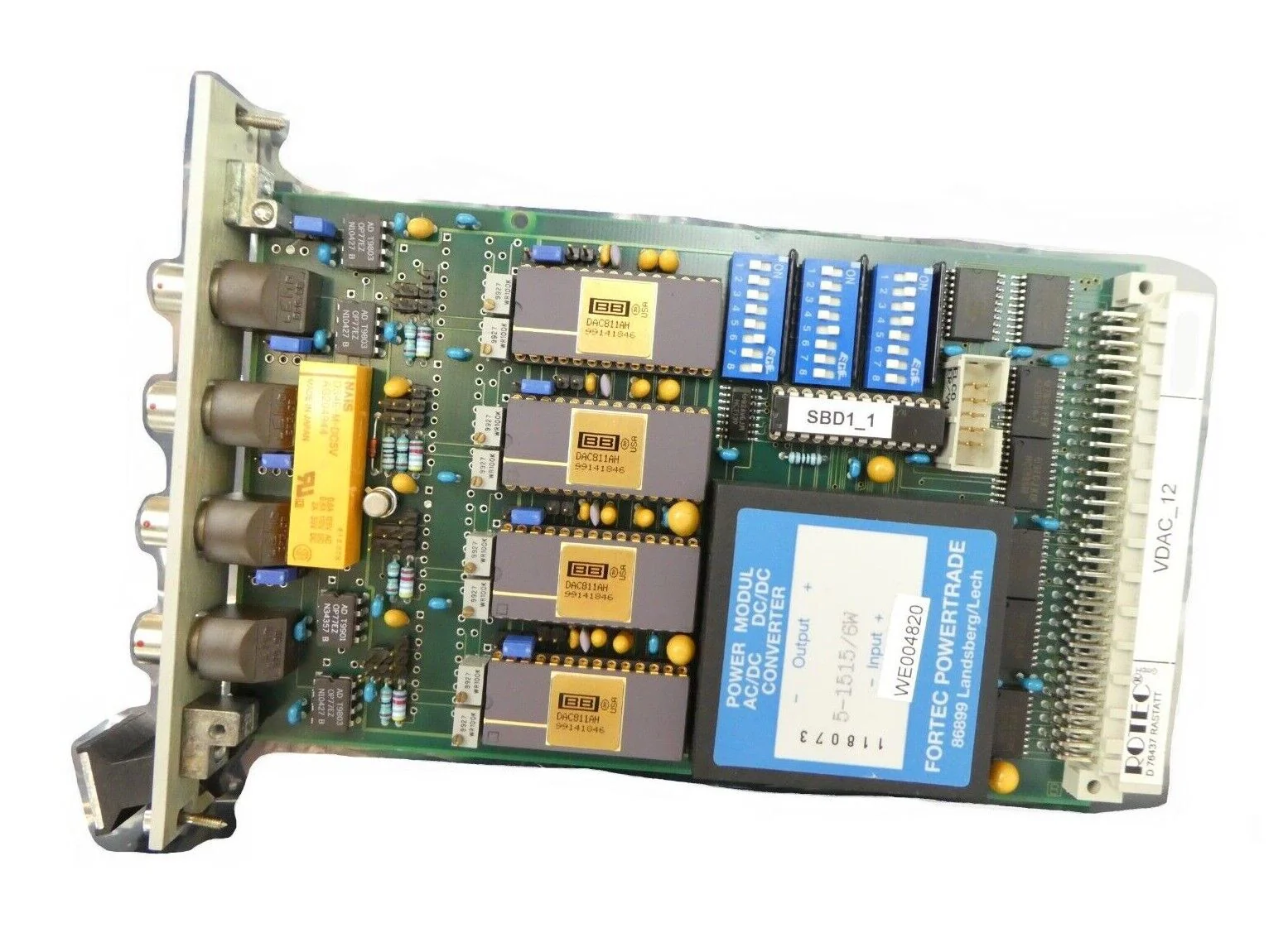 Rotec VDAC_12 AC/DC Convertor PCB Card Mattson Technology Working Surplus - Image 2