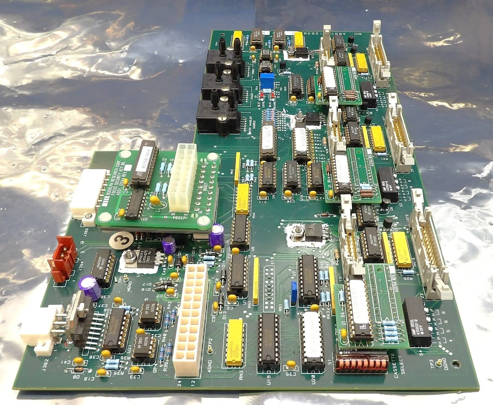 Rudolph A12039-8 Wafer Handler Distribution PCB Focus Security 12244 Working - Image 3