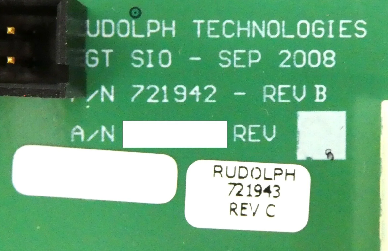 Rudolph Technologies 721942 NGT SIO PCB Board 721943 Working Surplus - Image 12