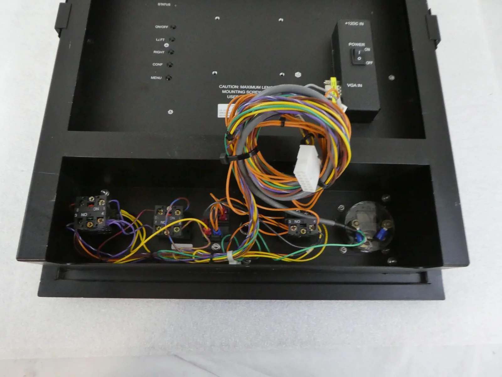 Rudolph Technologies P1981QCBM0628 Laser System Operator Interface Panel Surplus - Image 7