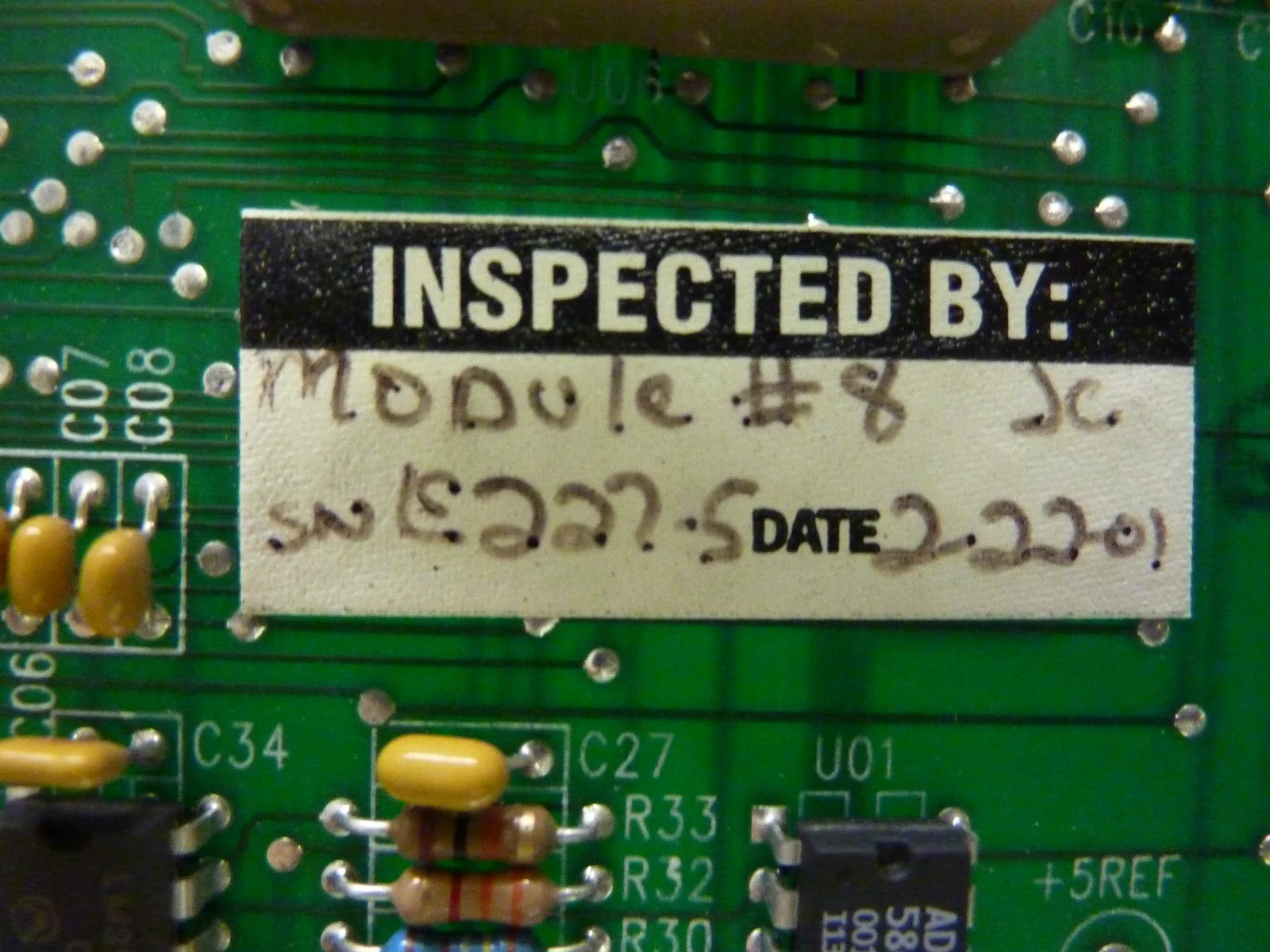 S&C Electric 005-111-4 Fiber Optic Board PCB 004-111 Module #8 Used Working - Image 11