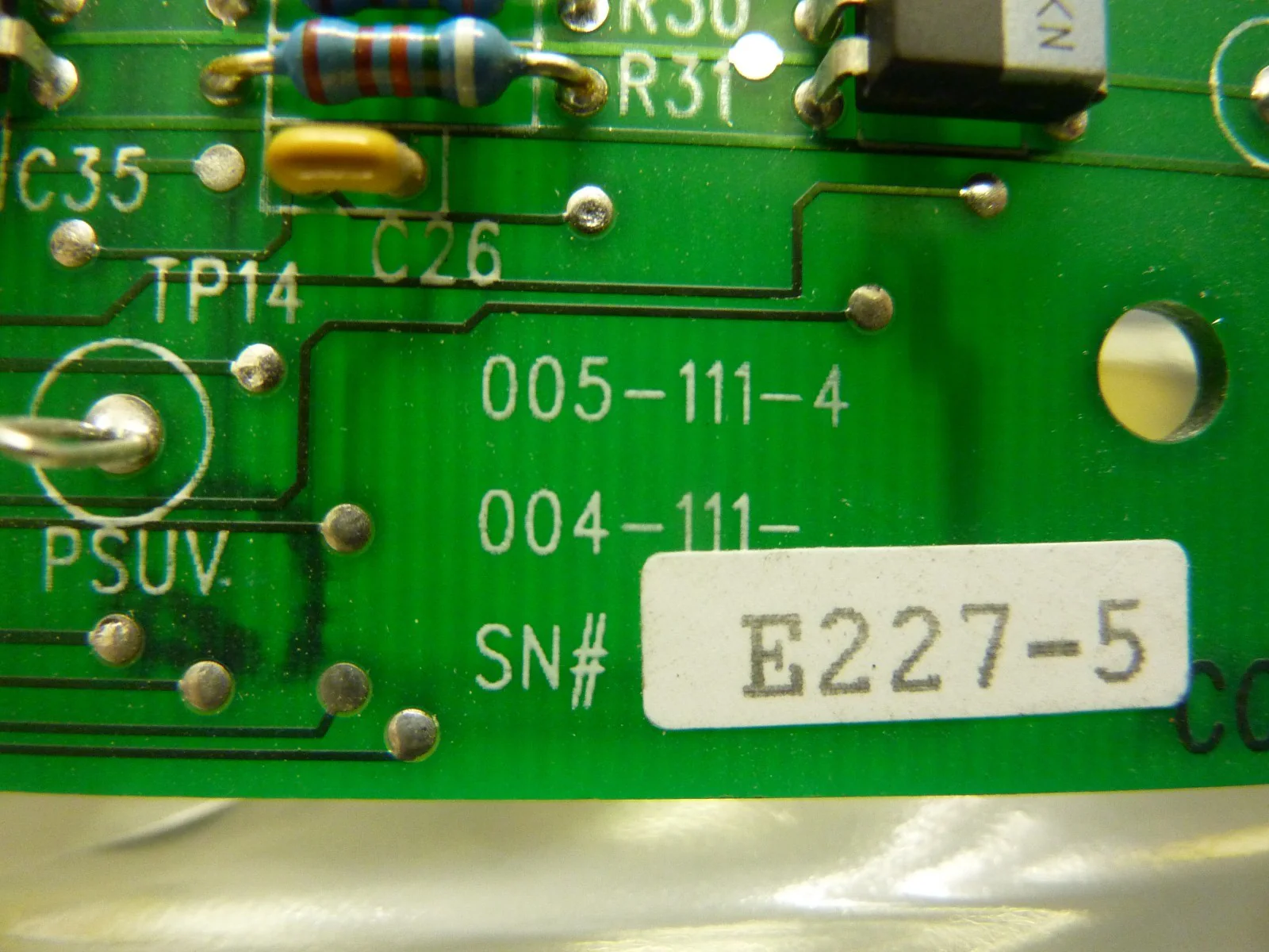S&C Electric 005-111-4 Fiber Optic Board PCB 004-111 Module #8 Used Working - Image 8