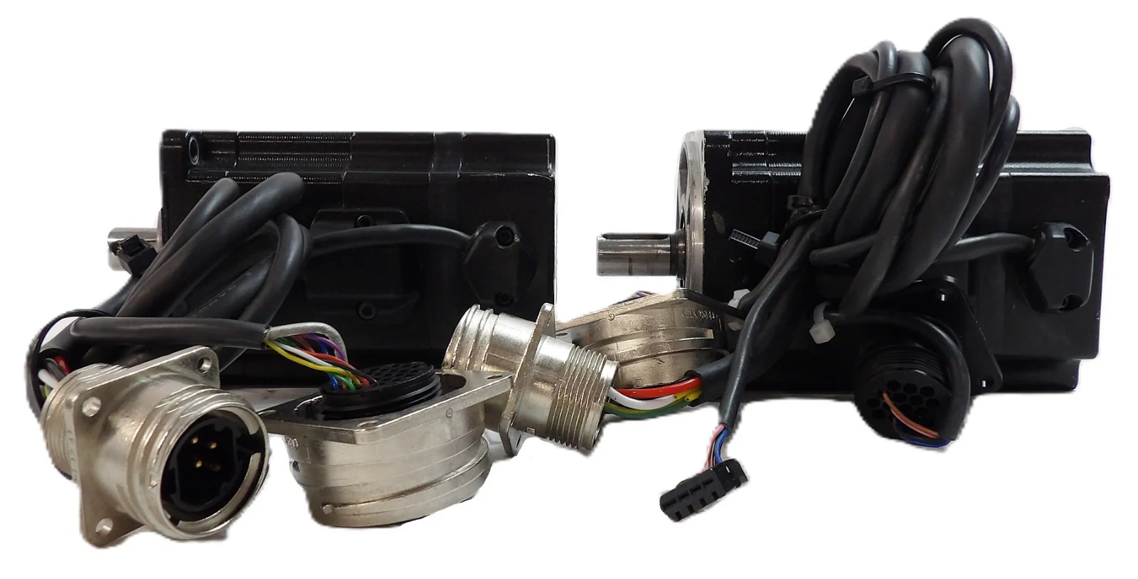 Sanyo Denki P50B07040HXS00M AC Servo Motor BL Super P5 Lot of 2 Working - Image 3