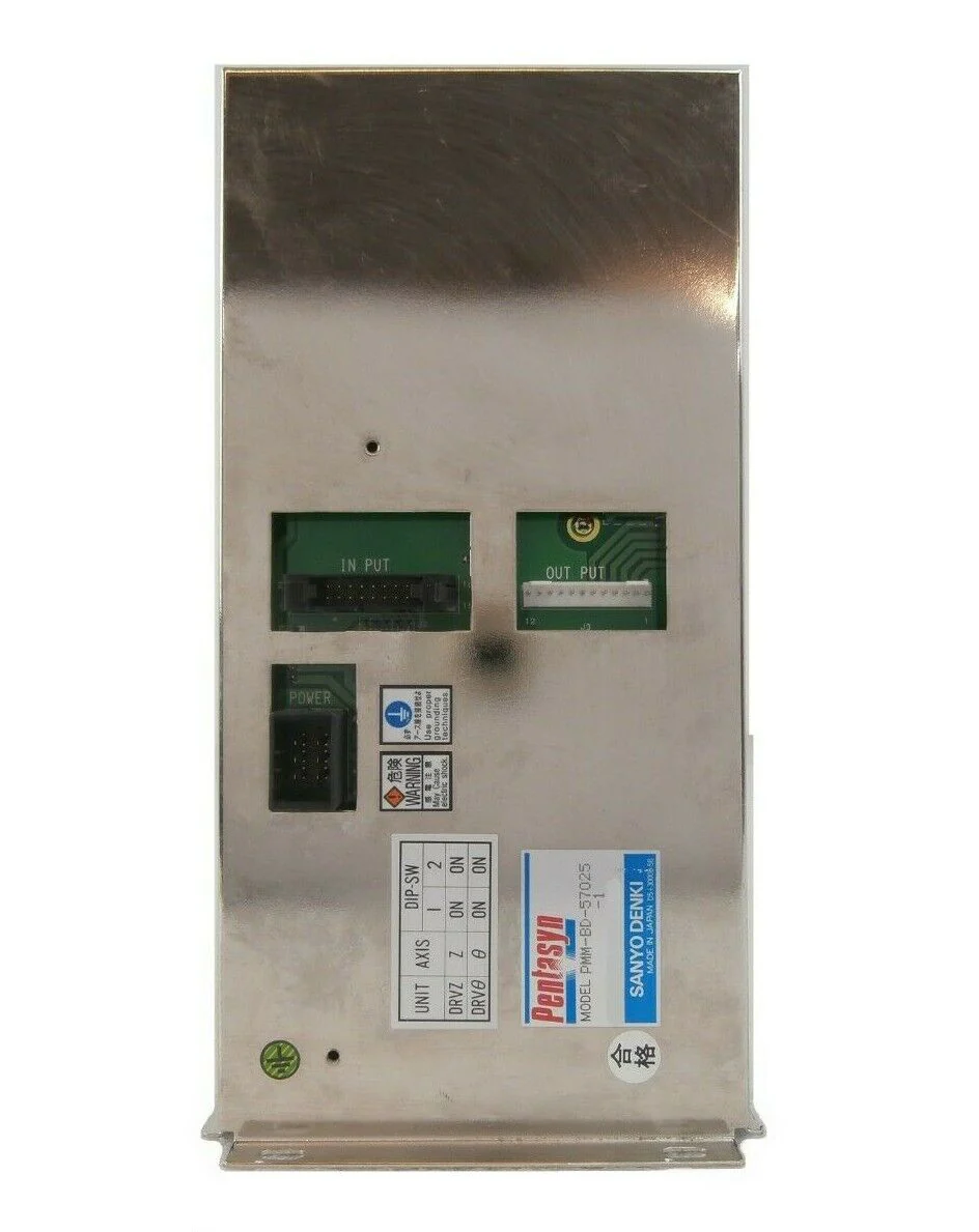 Sanyo Denki PMM-BD-57025-1 Servo Driver Assembly TEL Tokyo Electron P-8 Working - Image 2