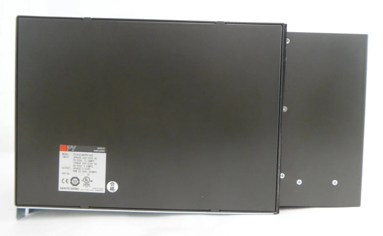 Sanyo Denki PY0A300W4PW1A00 DRV3 PY Servo Amplifier Working - Image 3