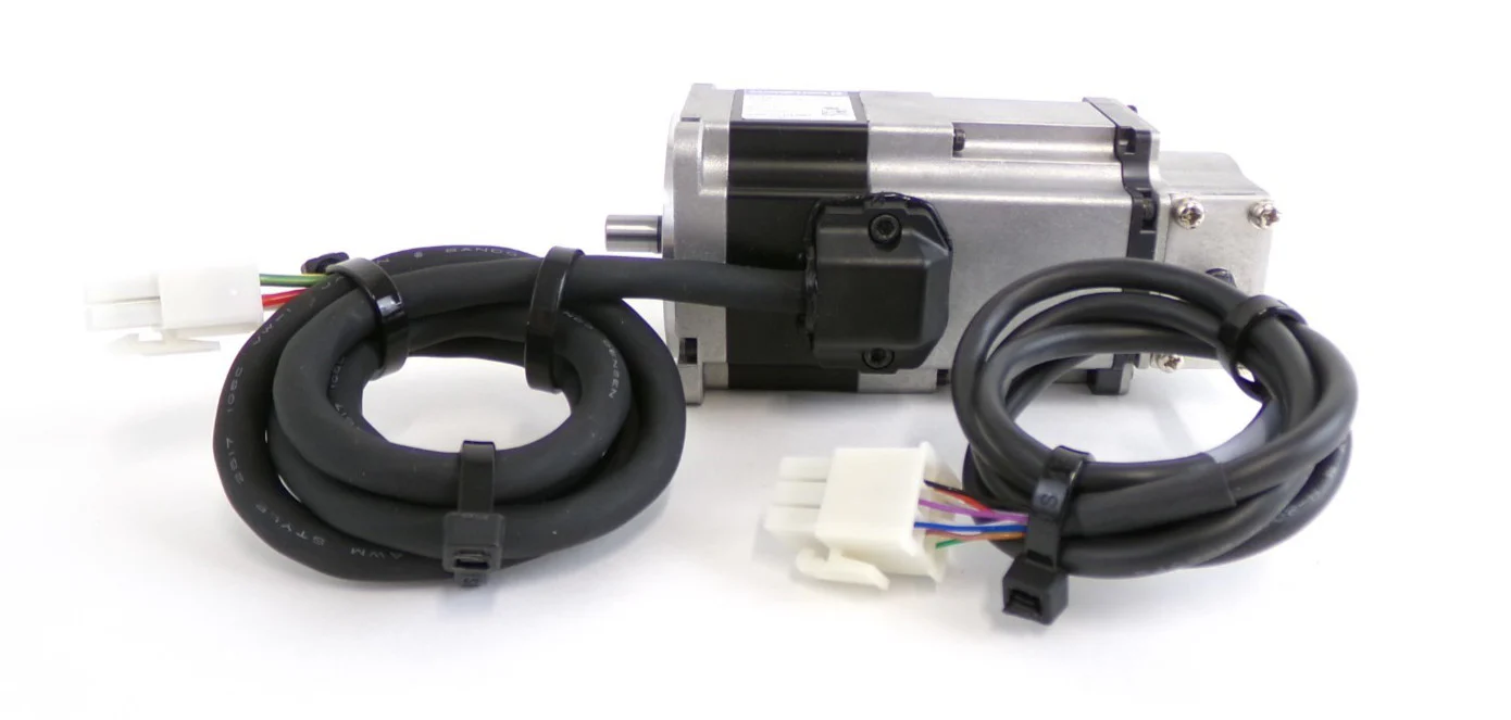 Sanyo Denki R2AA05010FCSSYM AC Servo Motor SANMOTION R Lot of 2 Working - Image 4
