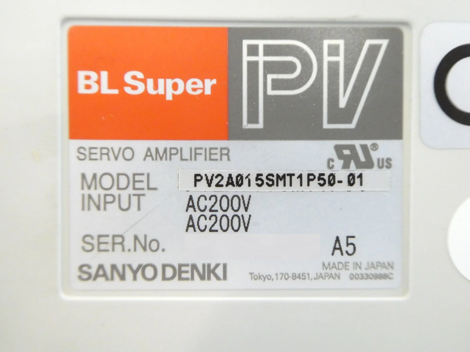 Sayno Denki PV2A015SMT1P50-01 Pedestal Lift Servo Driver AMAT Lot of 2 Working - Image 8