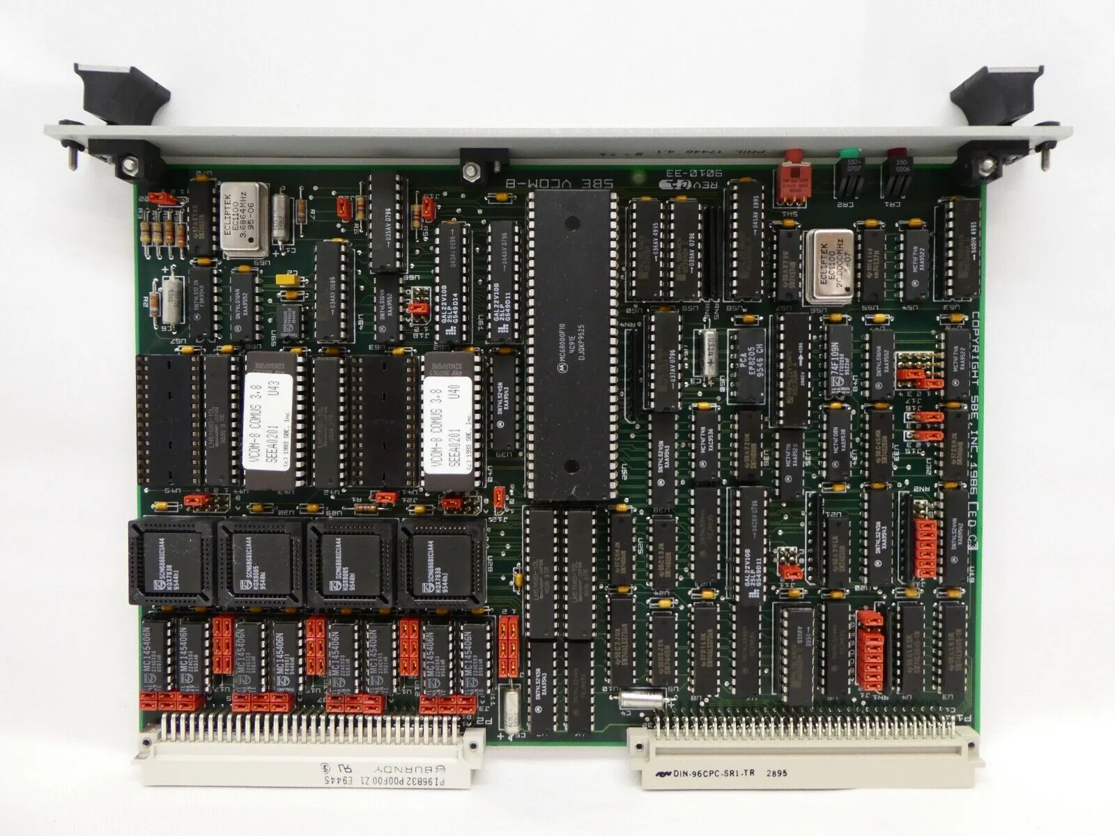 SBE 9010-33 Processor VME PCB Card VCOM-8 ESI 9250 Laser Processing System Spare - Image 2