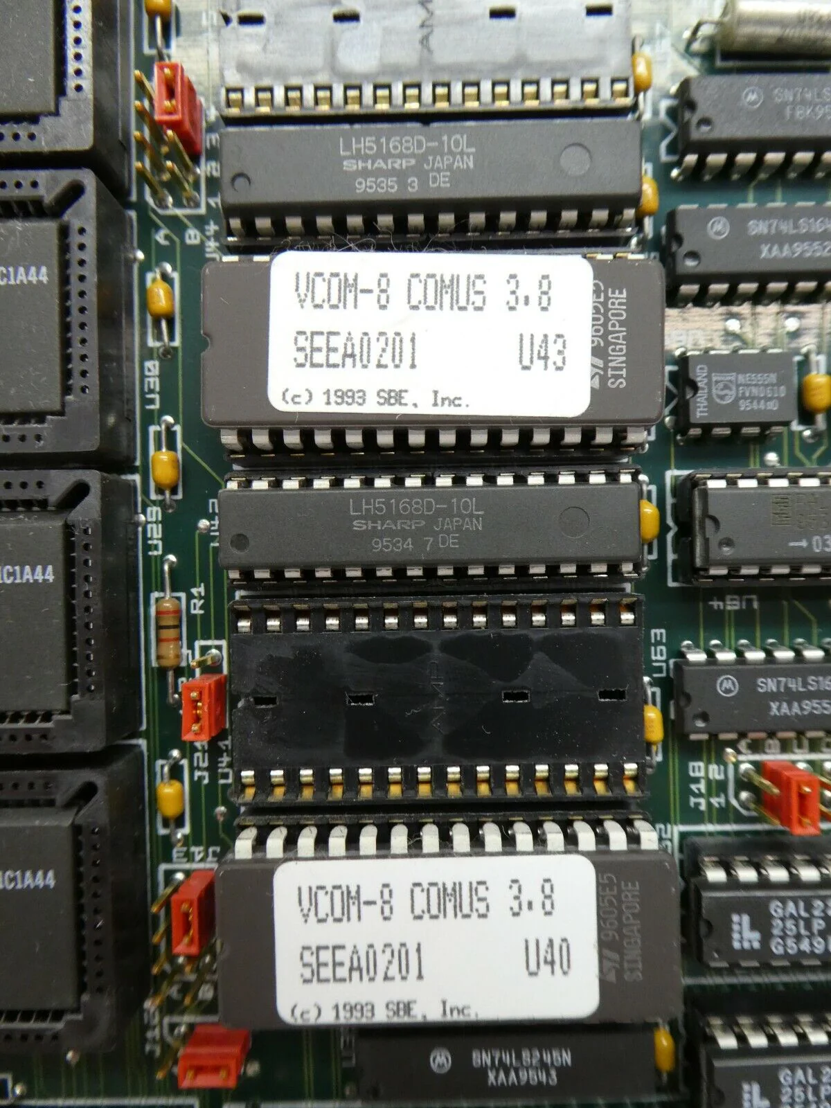 SBE 9010-33 Processor VME PCB Card VCOM-8 ESI 9250 Laser Processing System Spare - Image 9