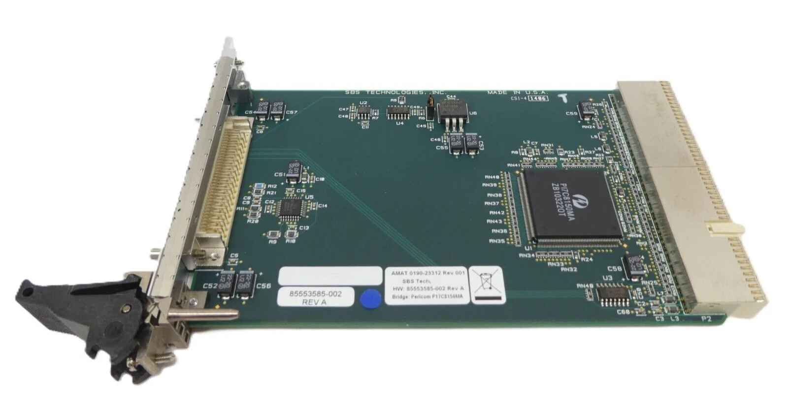 SBS Technologies 85553585-002 CompactPCI PCB Card AMAT 0190-23312 Working Spare - Image 6