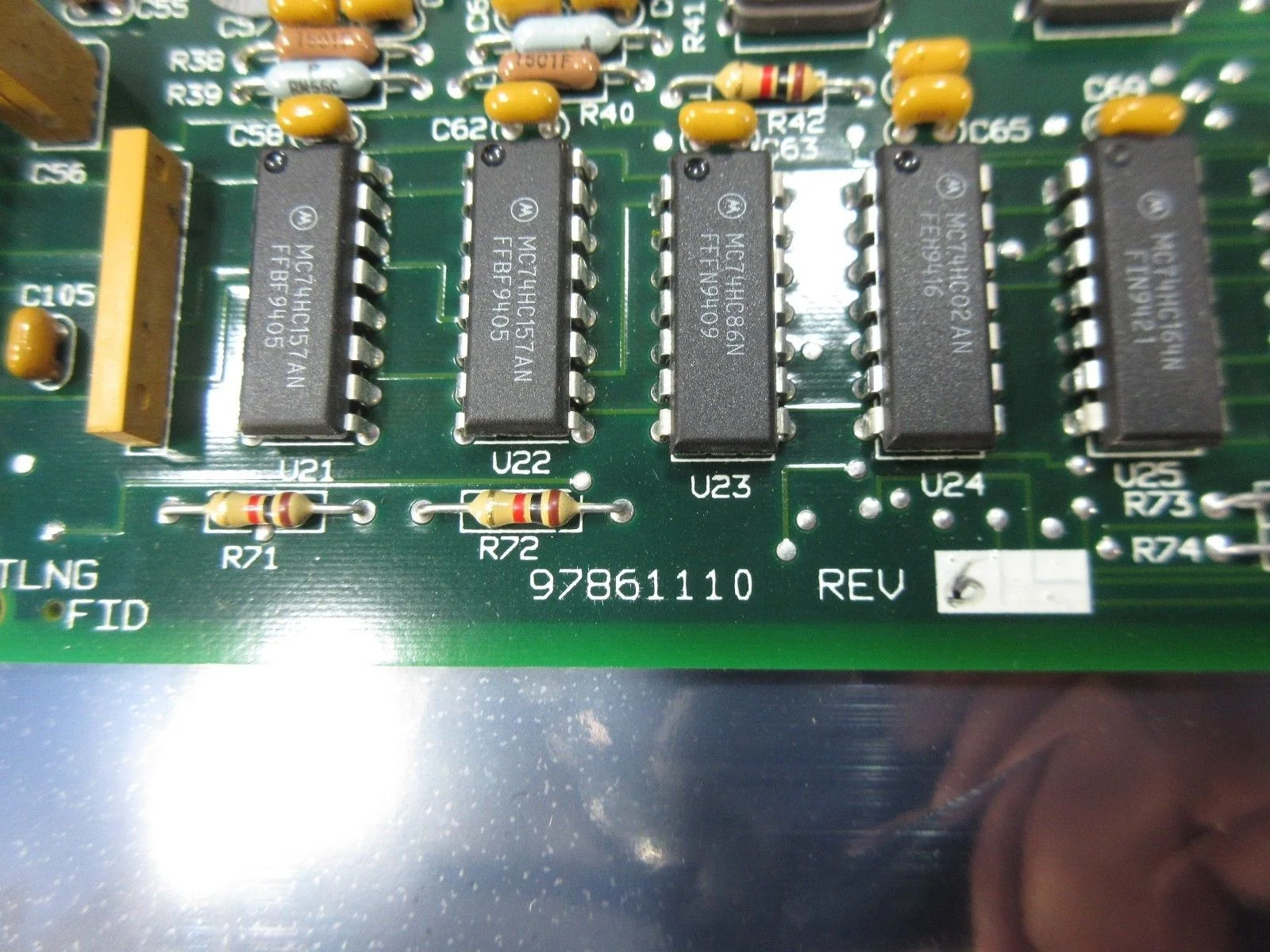 Schlumberger 97861110 PCB REV 6 IDS 10000 Used Working - Image 2