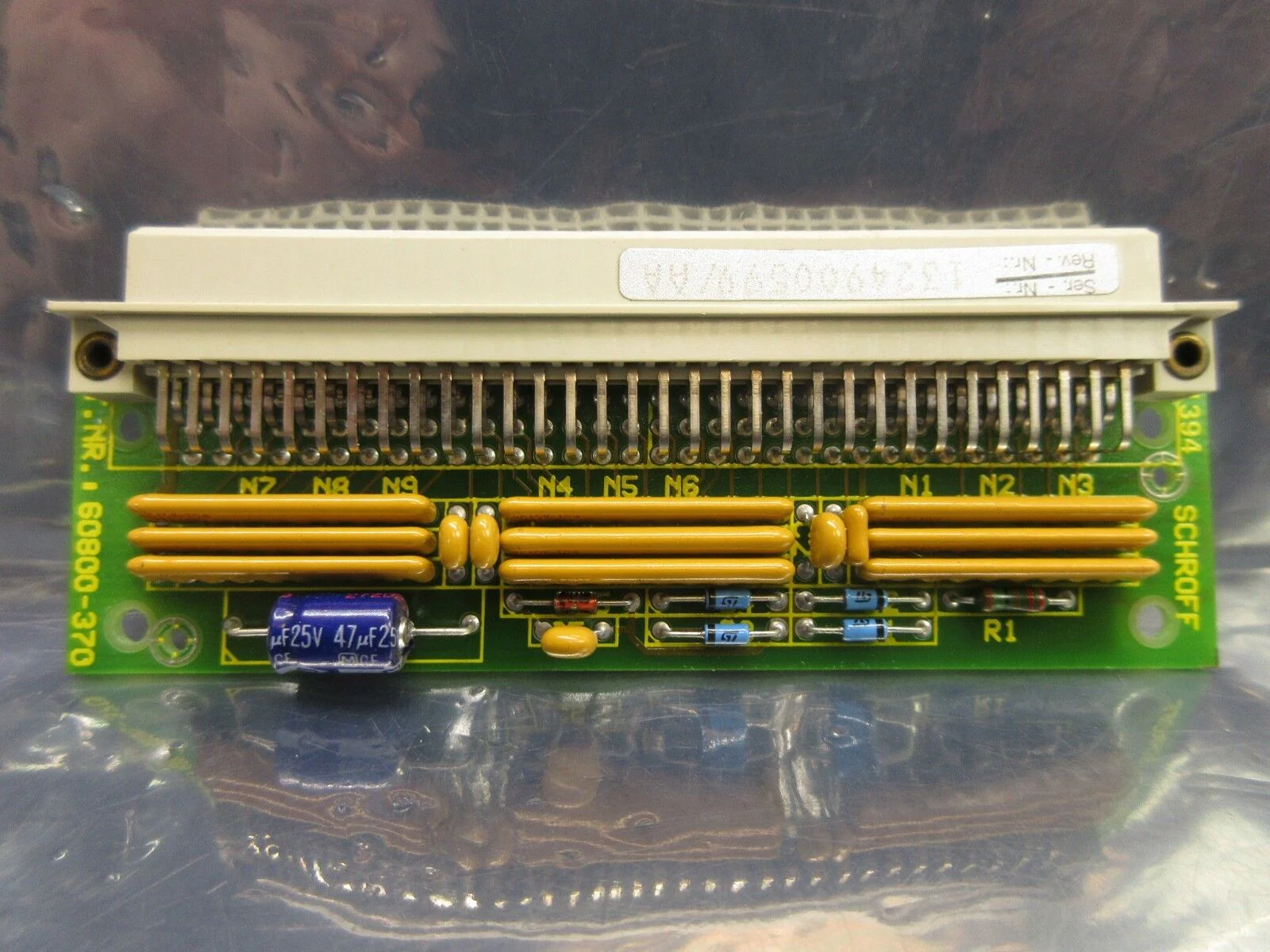 Schroff 60800-370 Adapter PCB Card Used Working - Image 2
