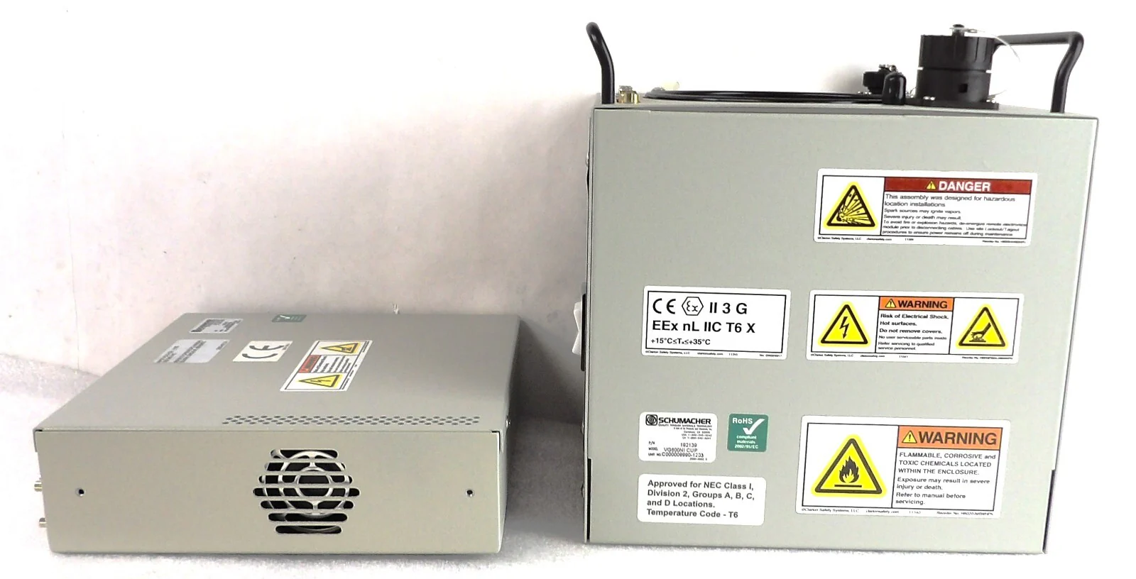 Schumacher 192139 Absolute Control VaporGuard W/Power Supply VG600NI CUP Surplus - Image 5