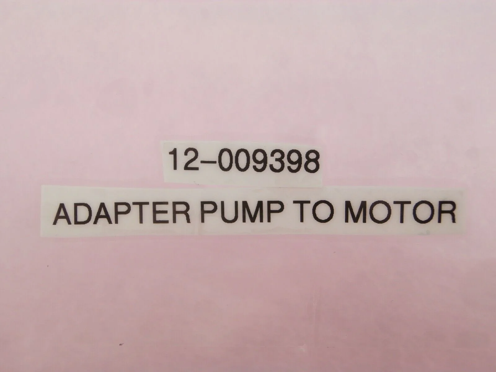 SCP Santa Clara Plastics 12-009398 Adapter Pump to Motor 8500 HF Wet Bench New - Image 8