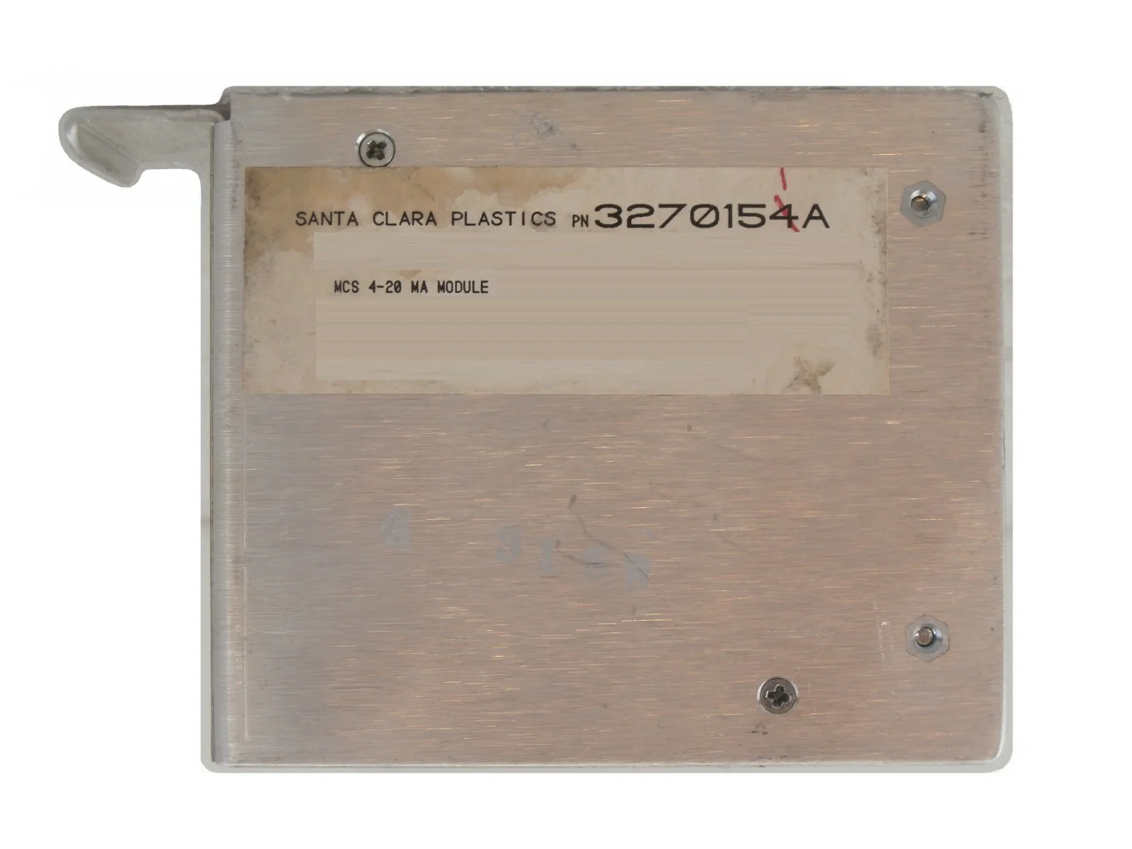 SCP Santa Clara Plastics 3270151A MCS 4-20 MA Analog Module Working Surplus - Image 2