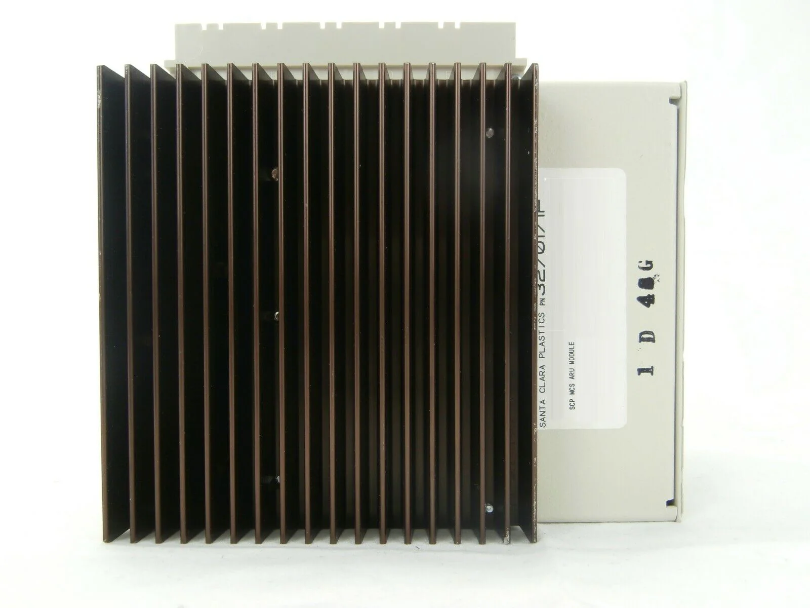 SCP Santa Clara Plastics 3270171F Auxiliary Relay Unit MCS ARU Module Used - Image 5