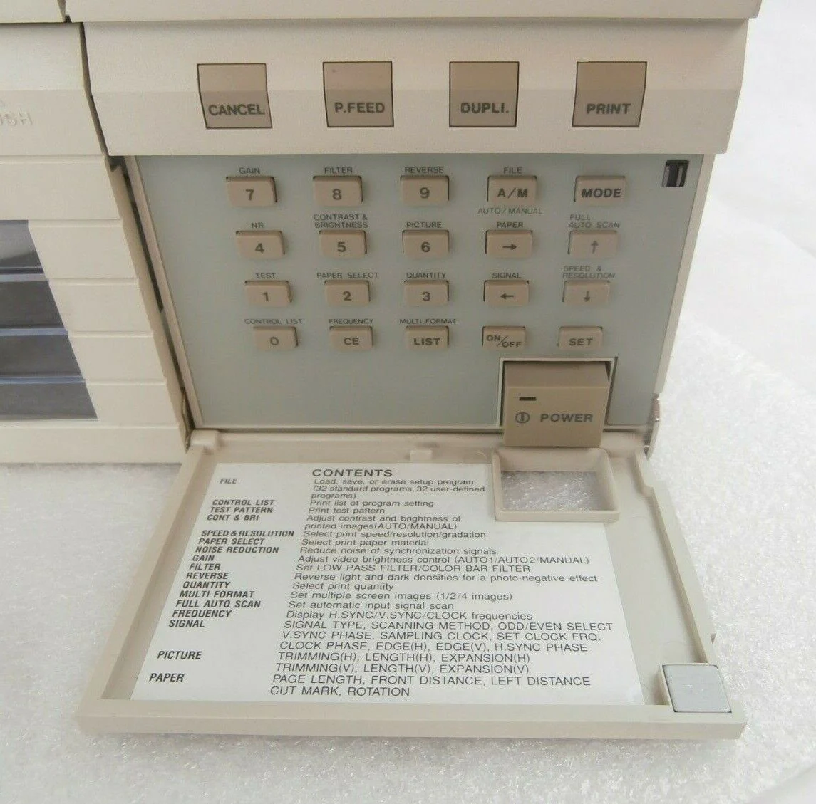 Seiko Precision VP-4500 Thermal Video Printer 100-120V AMAT SEMVision cX Working - Image 8