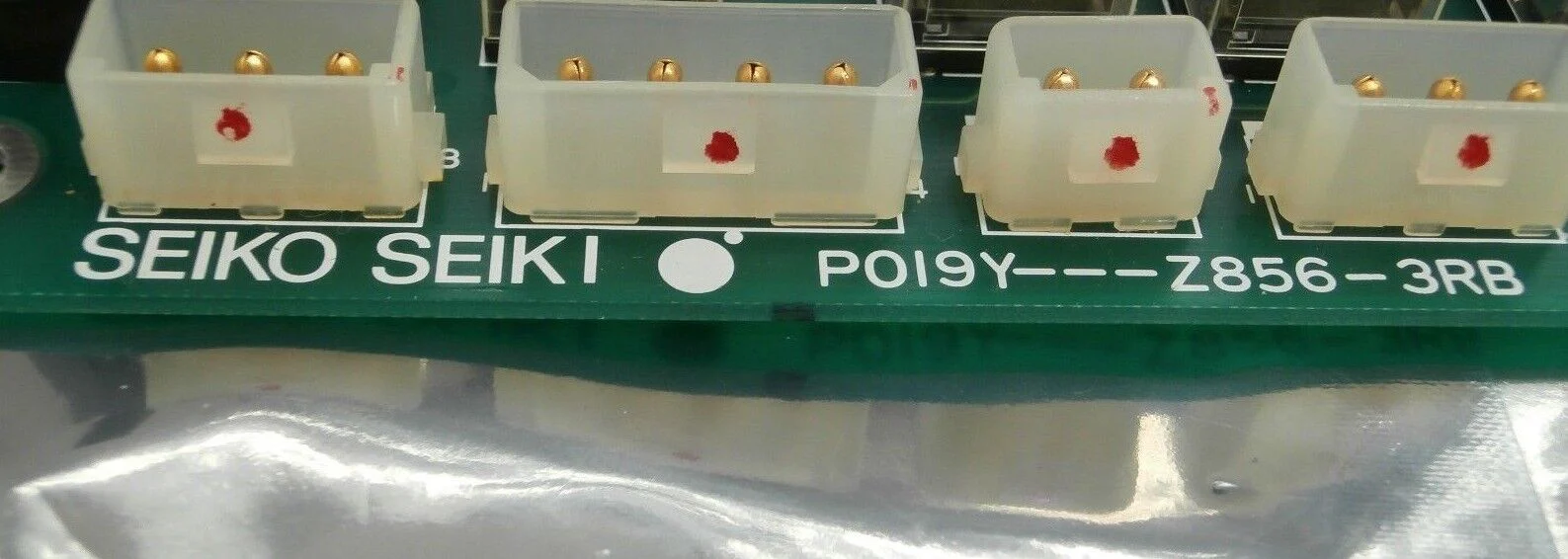 Seiko Seiki P019Y---Z856-3RB Relay Interface Board PCB SCU-H1000C Used Working - Image 8