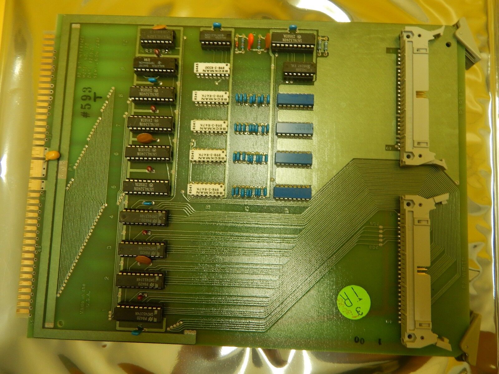 Semifusion 120 32 Bit Interface PCB Card Ultratech Stepper UltraStep 1000 Used - Image 5