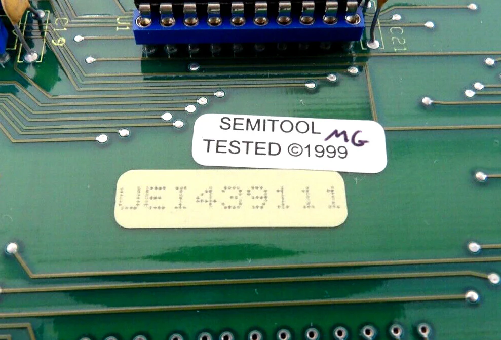 Semitool 16744D Quad Serial Assembly PCB UEI439111 New Surplus - Image 8