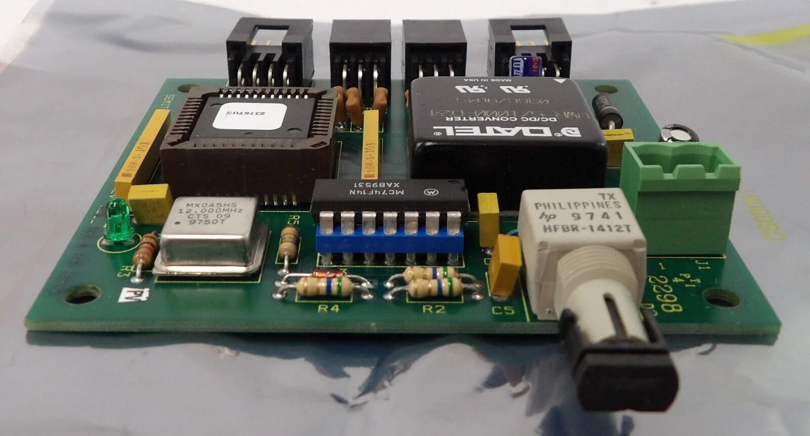 Semitool 23767 300mm Fiber Motor Transmitter PCB Board Assembly New Surplus - Image 4