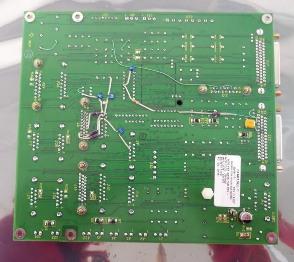 Semitool 32076-01 Raider Spin Interface Assembly PCB Board OEM Refurbished - Image 6