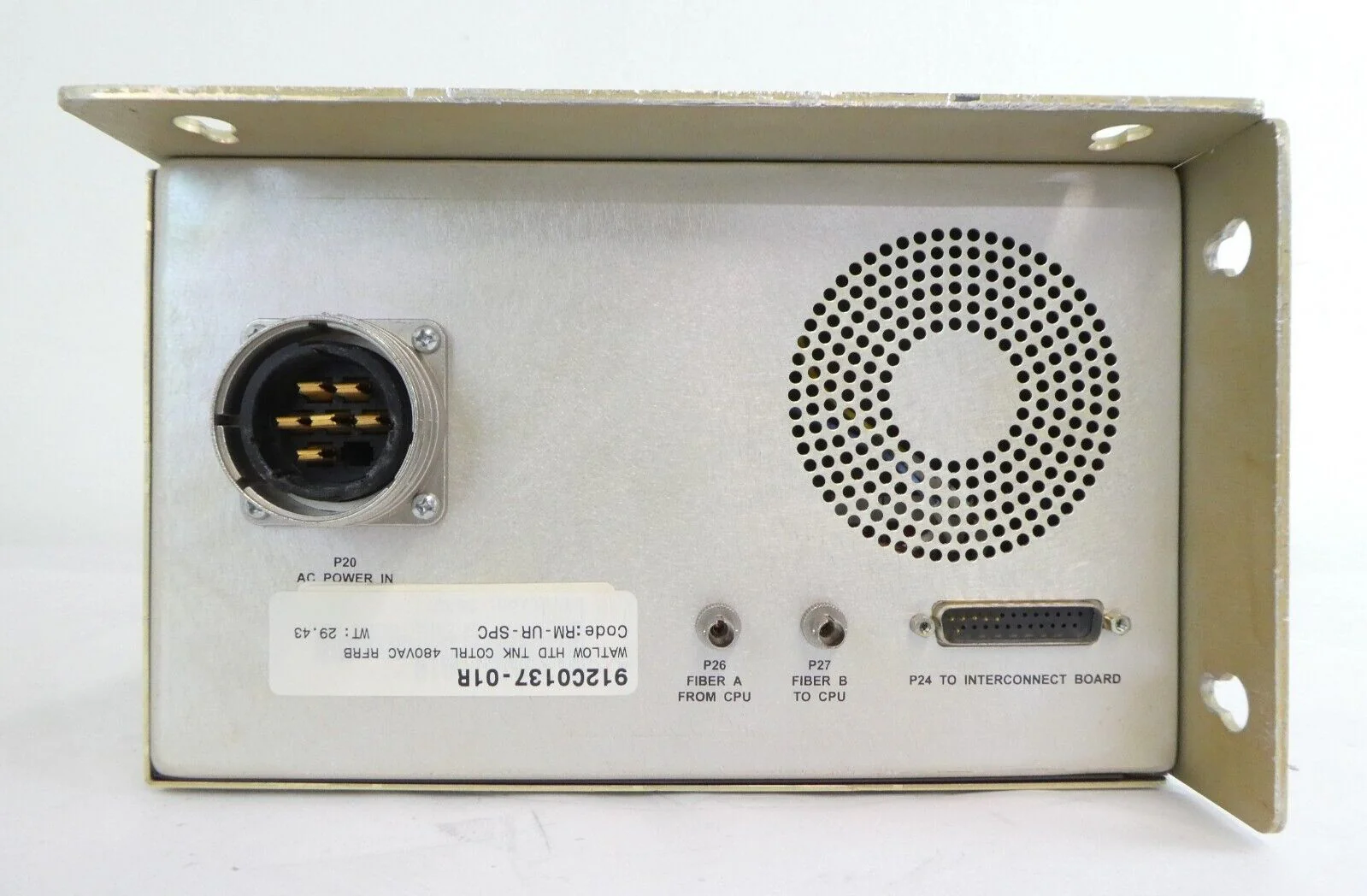 Semitool 912C0137 Heated Tank Control I/O Block 23785 Working Surplus - Image 6