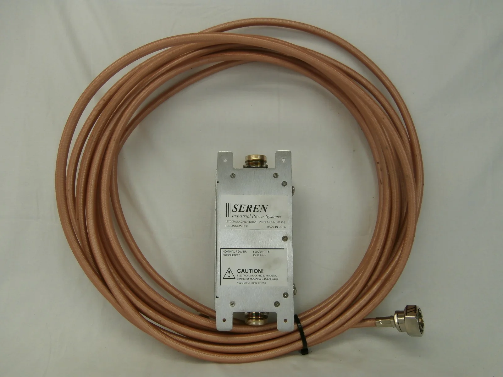 Seren IPS 9500160000 27.12MHz RF Trap LPF2S5K with 10.5M RF Cable Used Working - Image 2