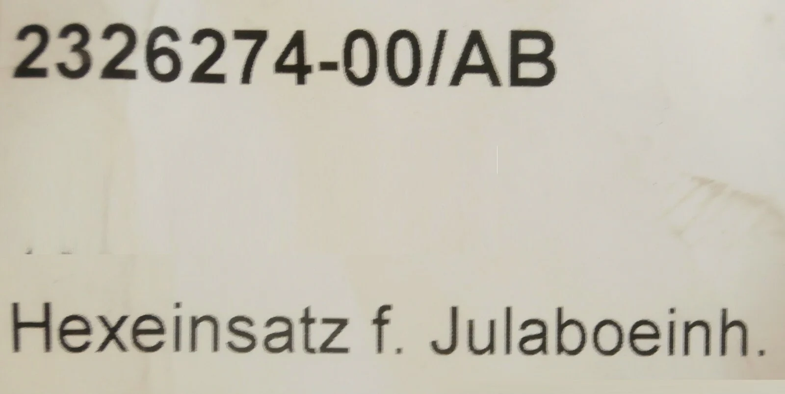 SEZ 2326274-00 Hex Insert for JULO Unit Lam Research New Surplus - Image 8