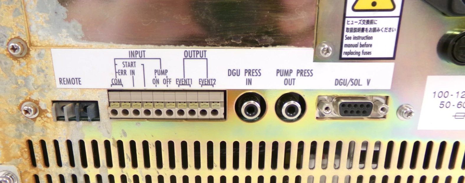 Shimadzu 228-45000-32 Liquid Chromatography LC-20AD V1.06 Untested Dented As-Is - Image 8