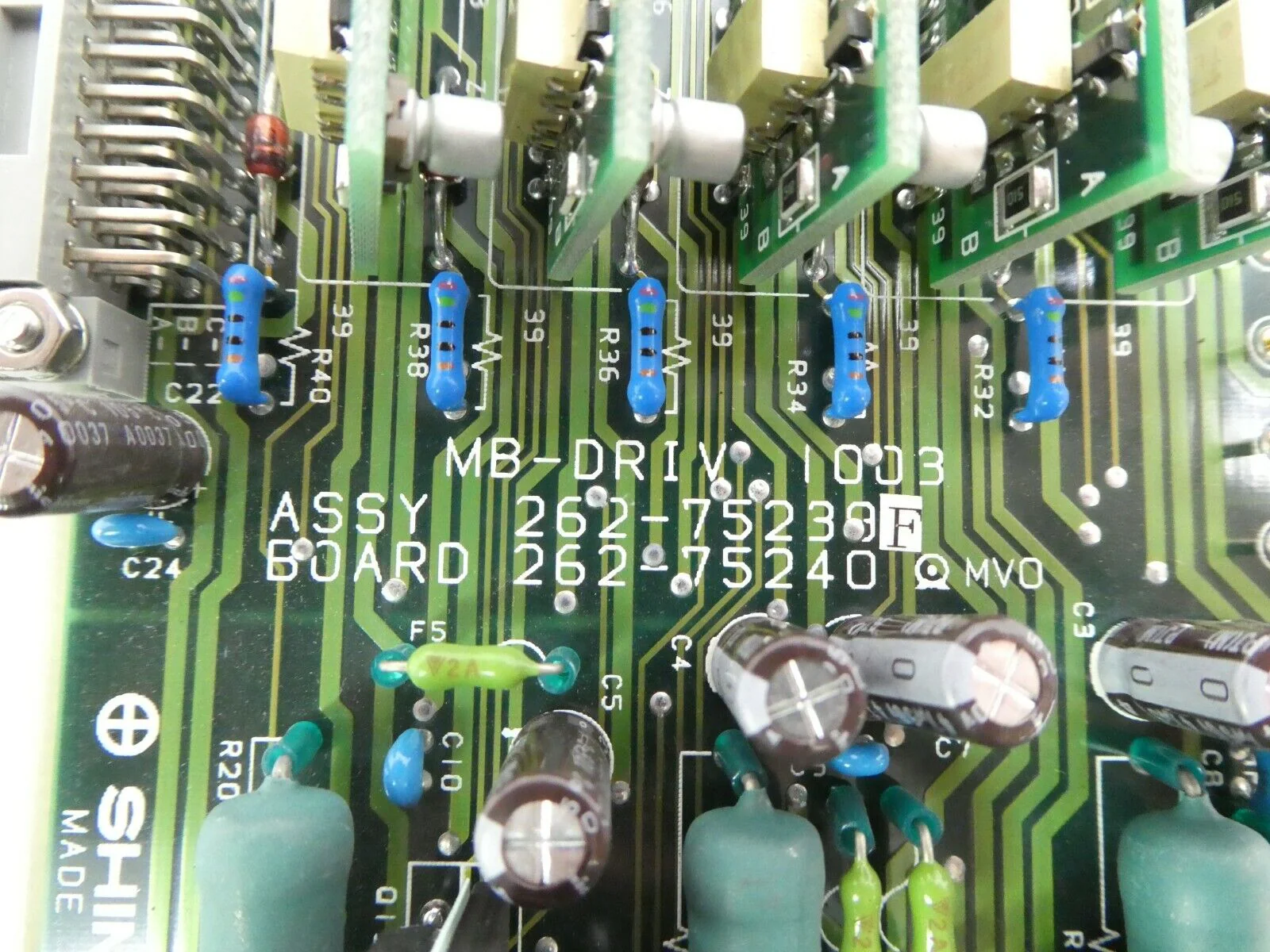 Shimadzu 262-75239F Turbo Controller PCB Card MB-DRIV 1003 EI-3203MD Working - Image 11
