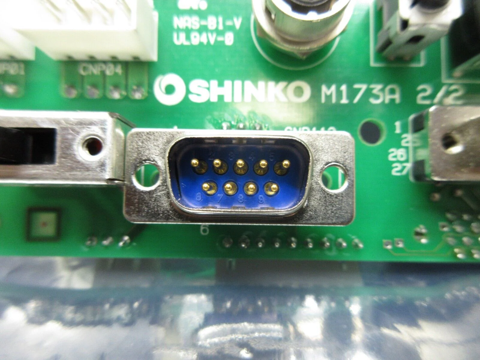 Shinko 3ASSYC80630 Operator Interface PCB with Key M173A 2/2 Asyst VHT5-1-1 Used - Image 8