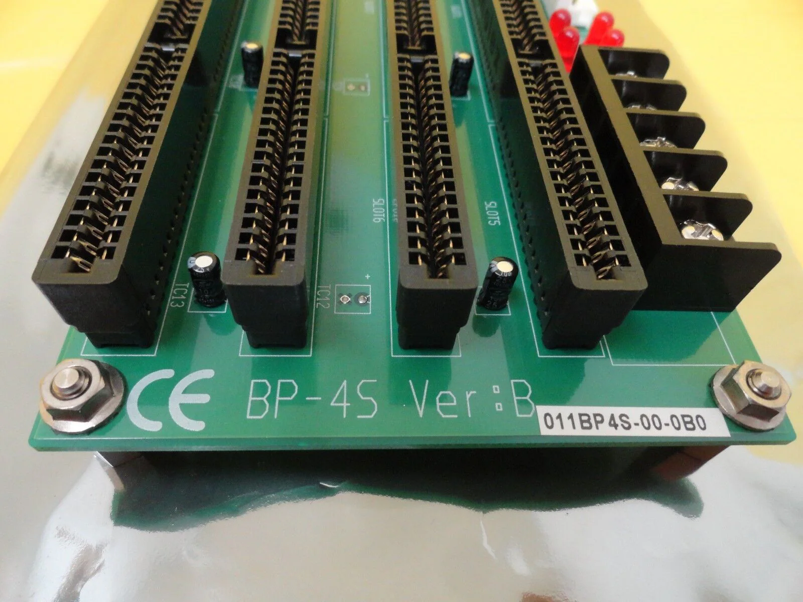 Shinko Electric 011BP4S-00-0B0 BP-4S Backplane PCB BP4SB TEL T-3044SS Used - Image 2