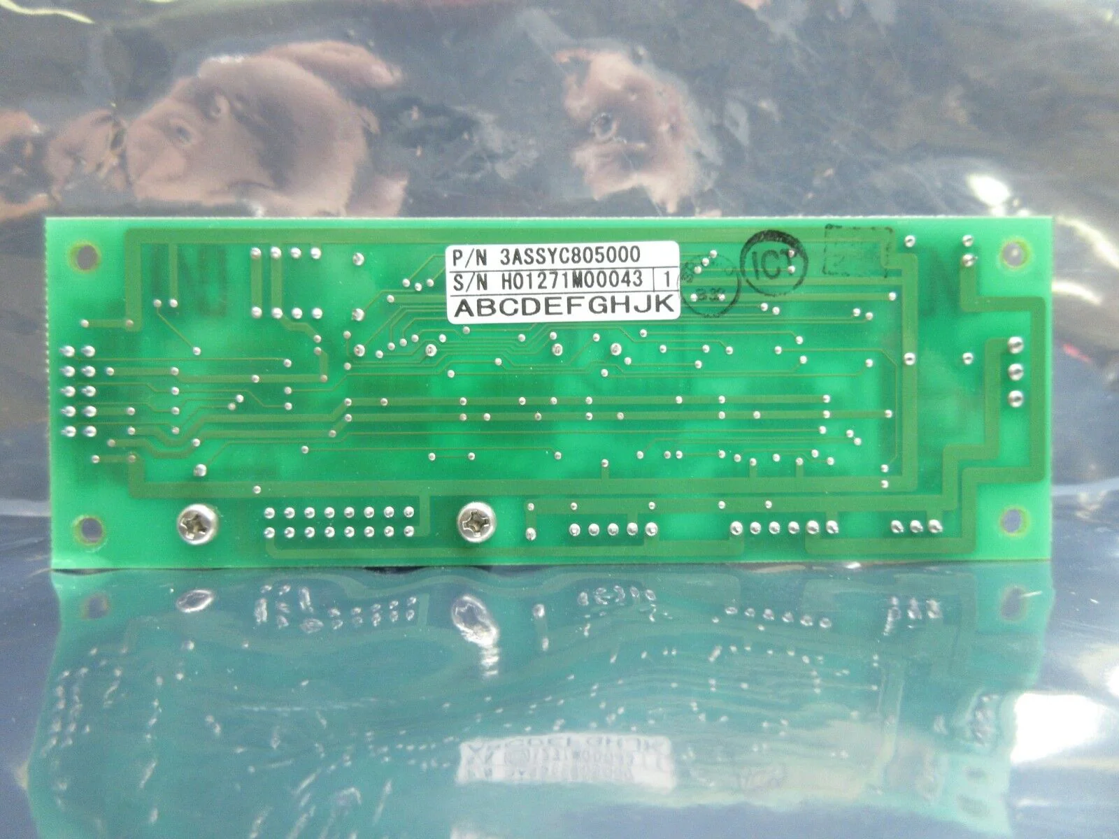 Shinko Electric 3ASSYC805000 Interface PCB LDMIF Asyst VHT5-1-1 Used Working - Image 3