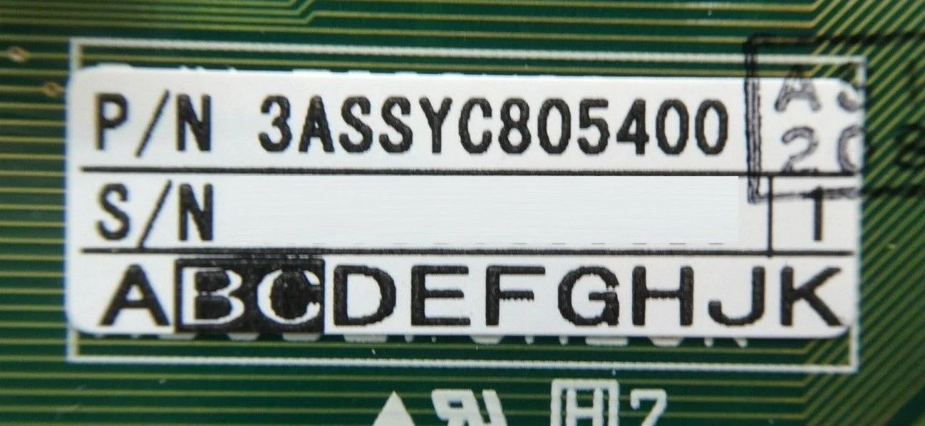 Shinko Electric 3ASSYC805400 Interface PCB M164A OHT-SRVC Asyst VHT5-1-1 Working - Image 12