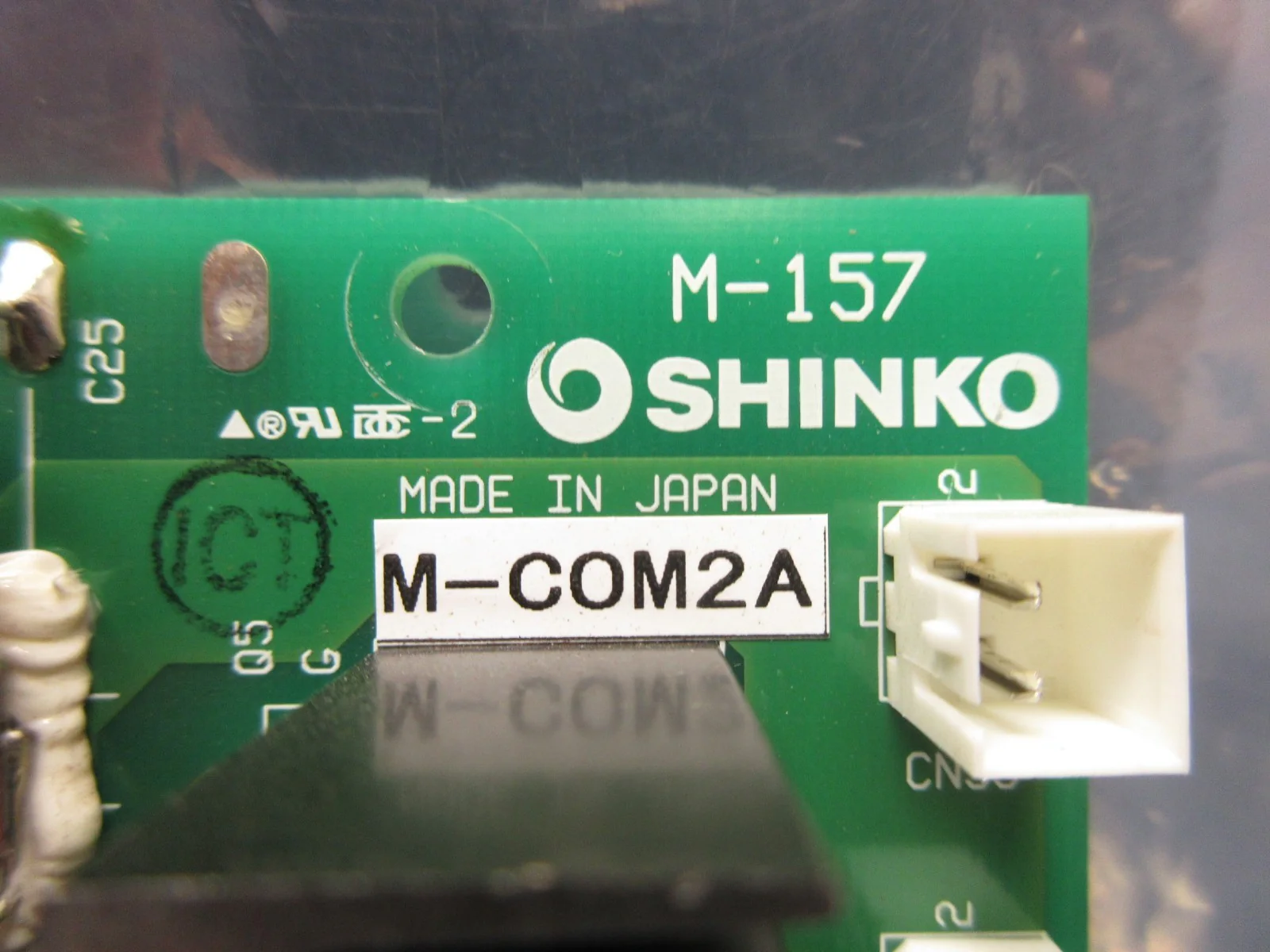 Shinko Electric 3ASSYC807903 Processor Board PCB M-COM2A M-157 Used Working - Image 8