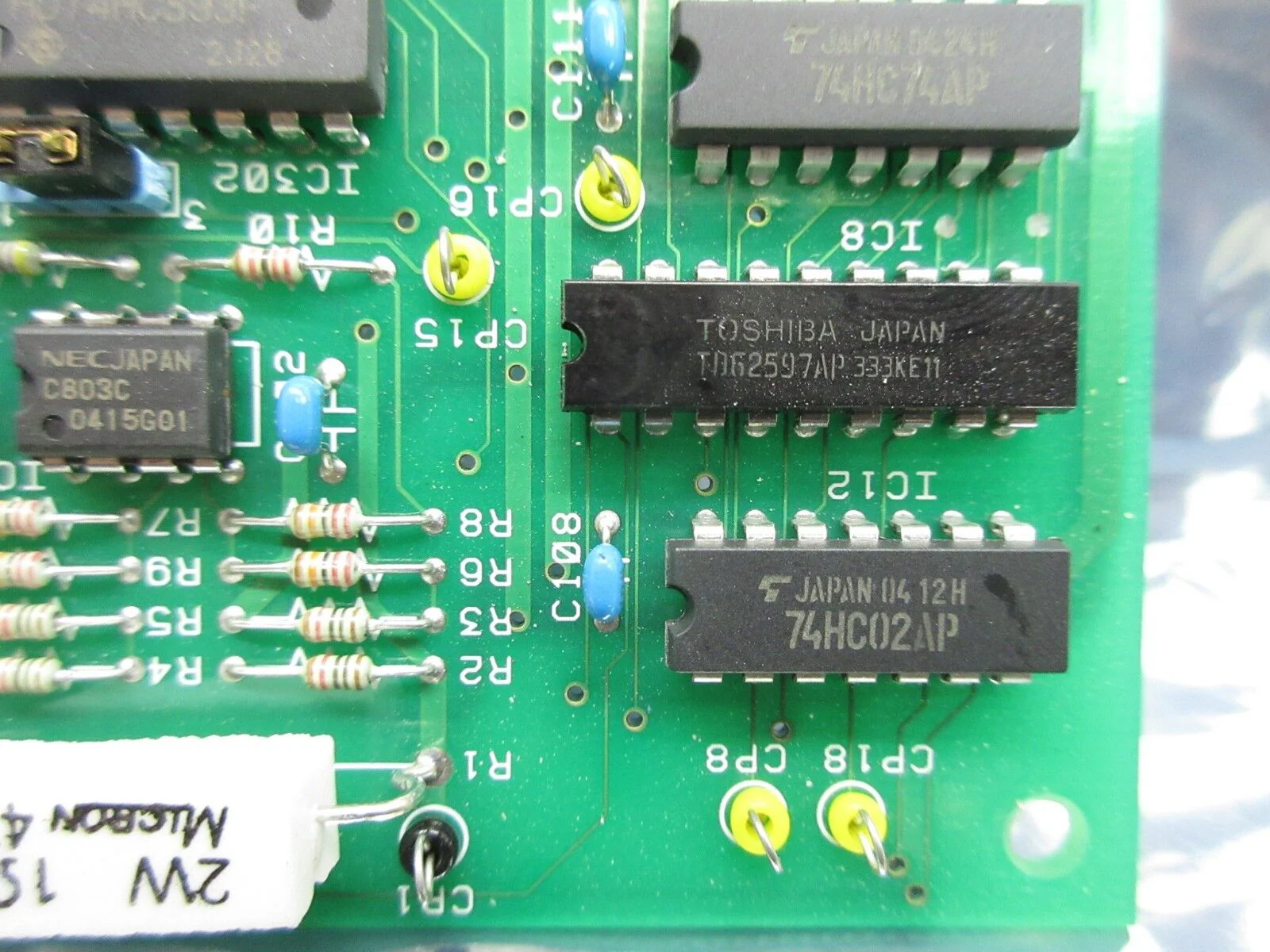 Shinko Electric 3ASSYC808001 Processor Board PCB M-BTC2 Asyst VHT5-1-1 Used - Image 8