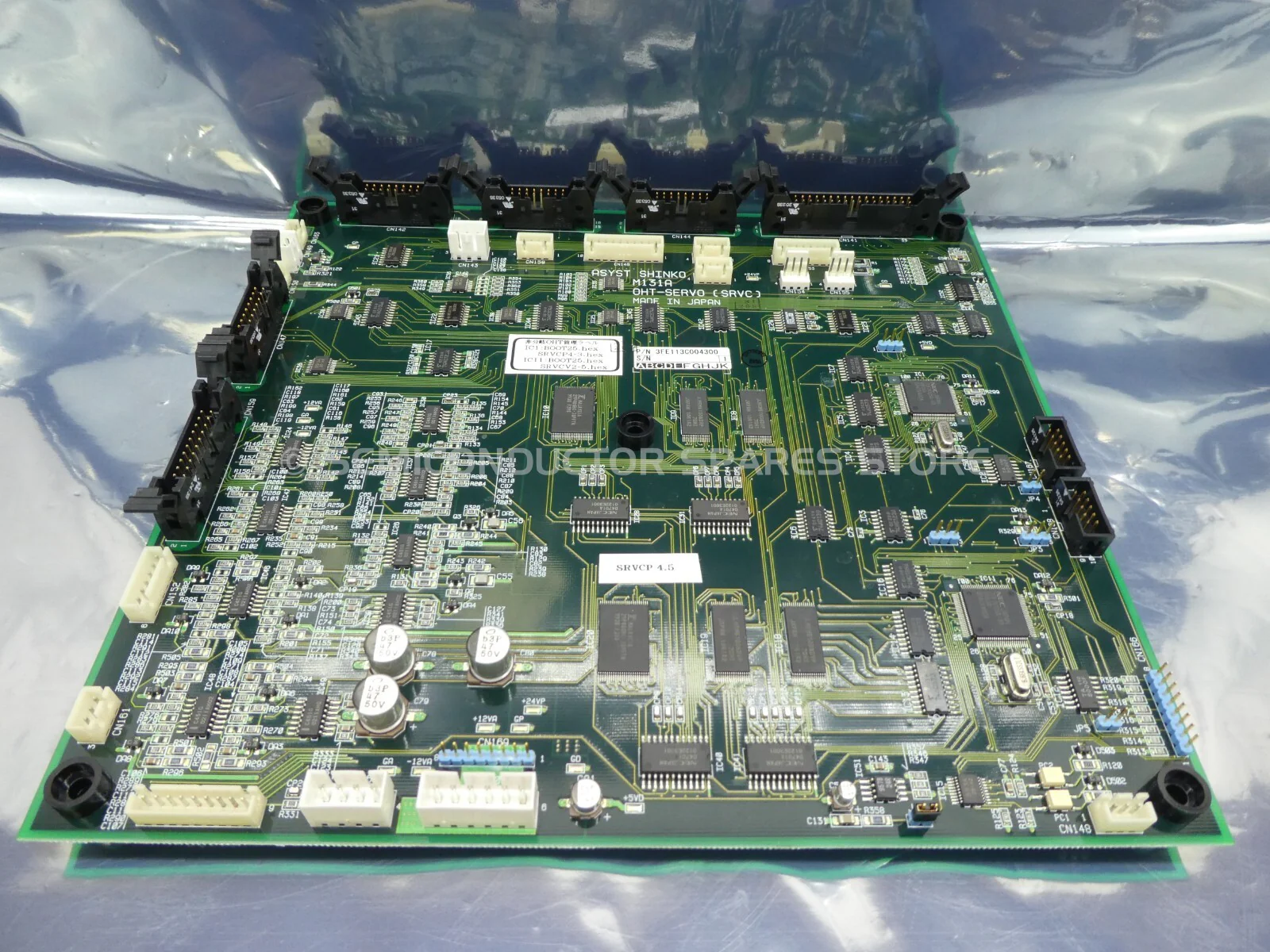 Shinko Electric 3FE113C004300 PCB OHT-SERVO (SRVC) M131A SRVCP 4.5 Working Spare - Image 10
