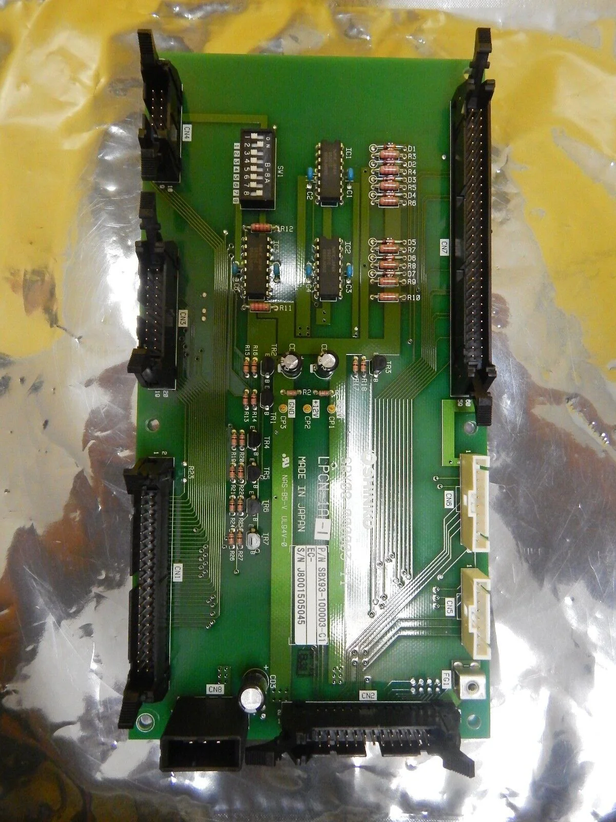 Shinko Electric SBX93-100003-C1 LPCN-1A-1 Interface PCB SBX08-000008-11 Used - Image 5