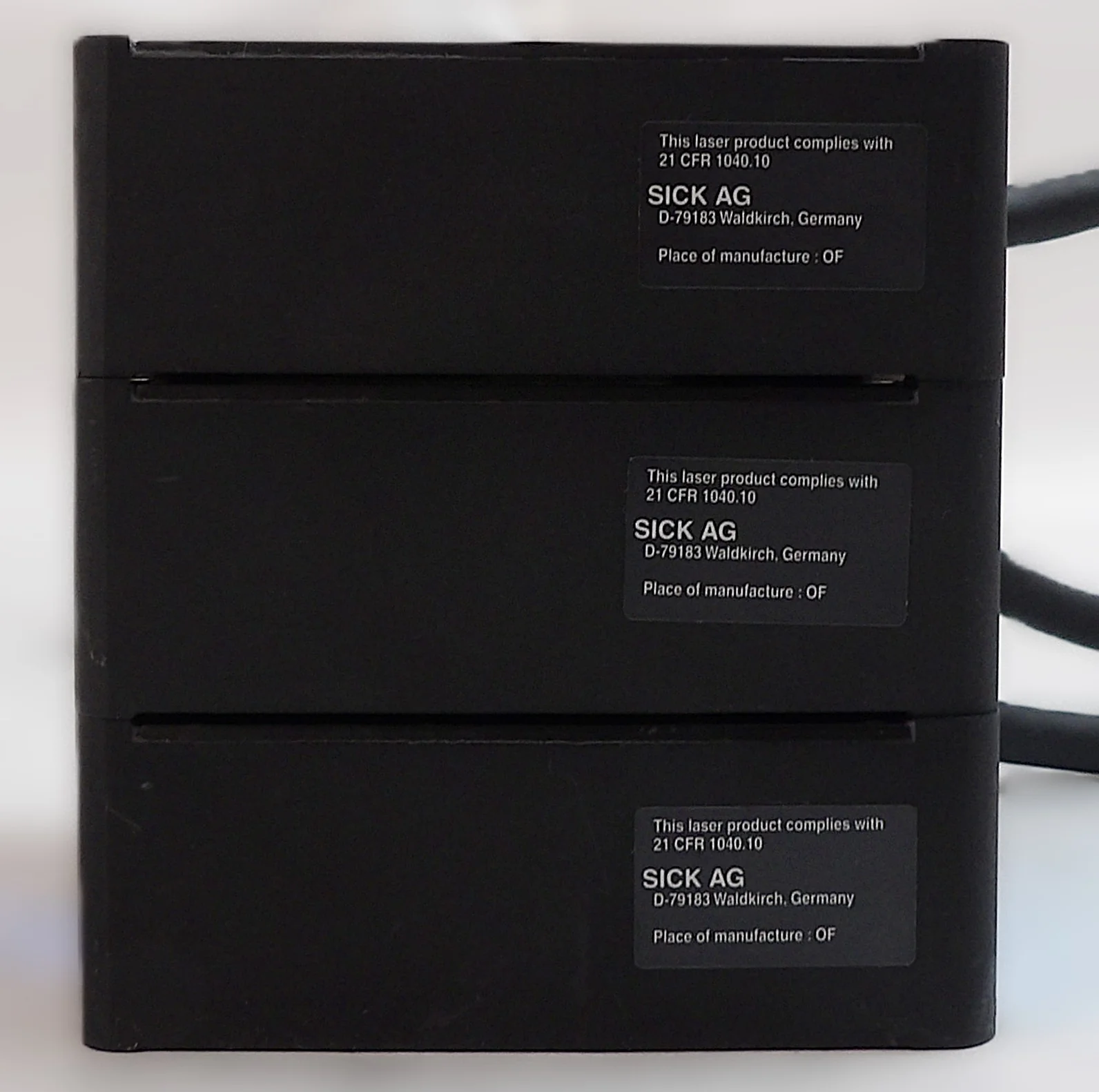 Sick 005-350W100 Displacement Measurement Sensor Lot of 3 Working - Image 3