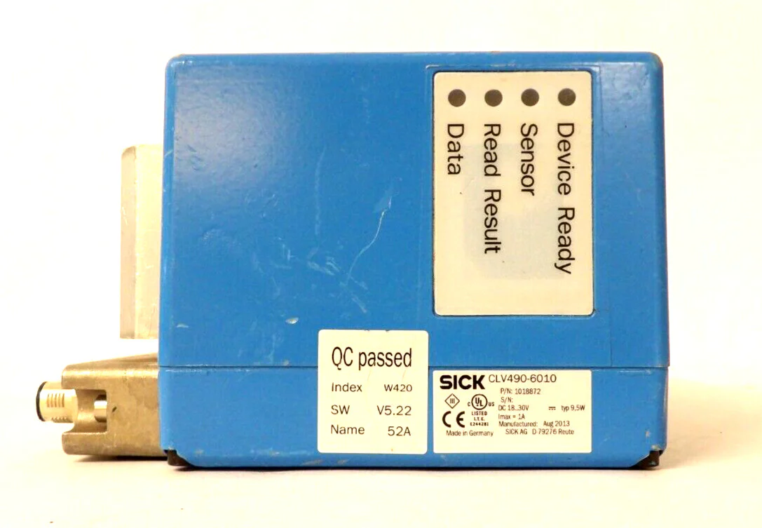 Sick 1018872 Fixed mount Barcode Scanner CLV 490 Reseller Lot of 6 Working - Image 3