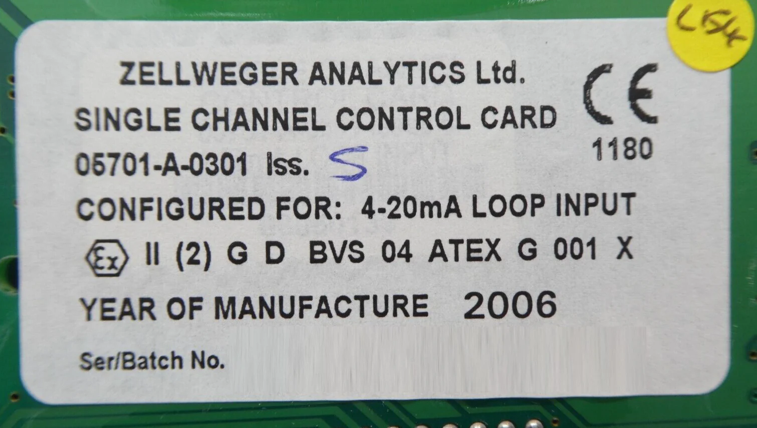 Sieger Limited 05701-A-0301 Single Channel Control PCB Card Lot of 6 Working - Image 12