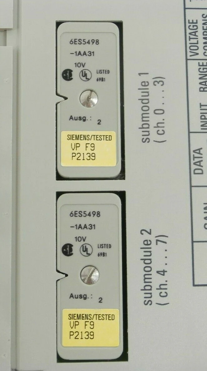 Siemens 6ES5460-4UA13 Analog Input PCB Card SIMATIC VP FD Balzers Unaxis Working - Image 10